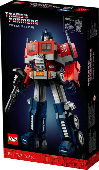 LEGO ICONS 10302 Optimus Prime Transformer Bouwset