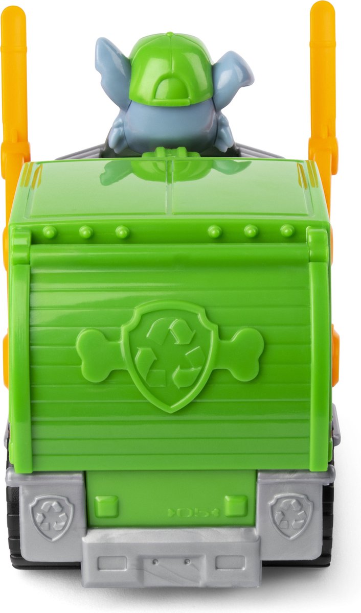 PAW Patrol Rocky's Recycleerwagen met Verzamelbare Figuur