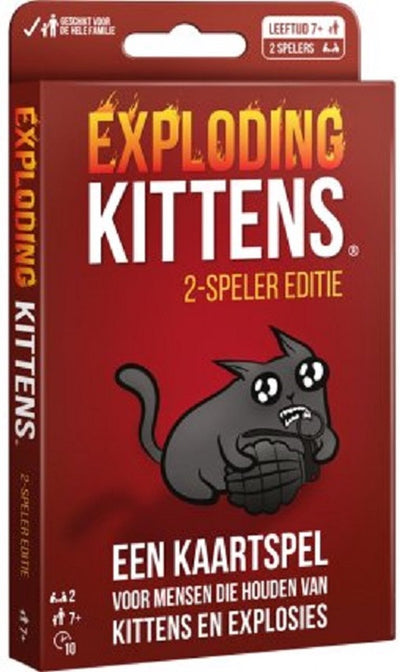 Asmodee Exploding Kittens voor 2 Spelers