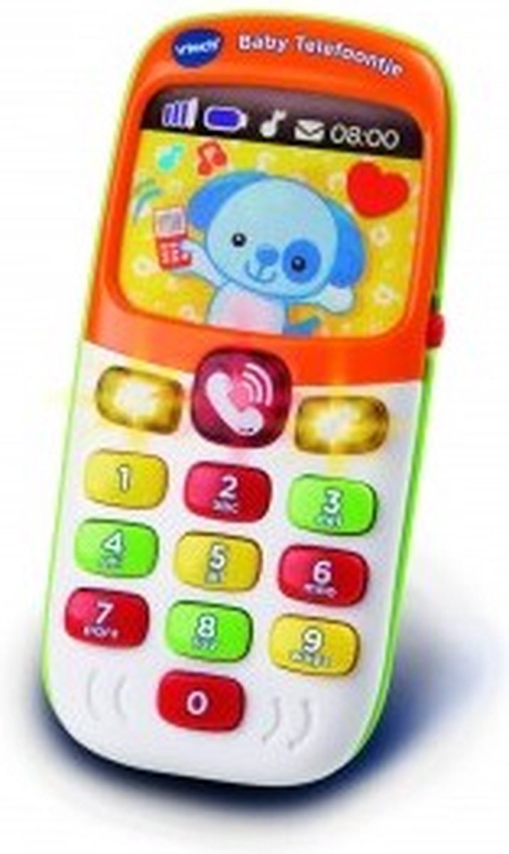 VTech Baby Speeltelefoon met Geluid en Licht