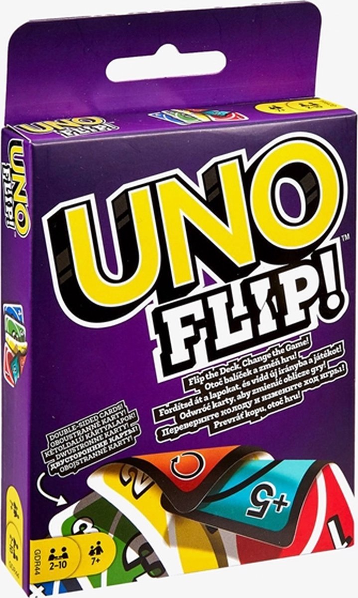 Mattel Games Uno Flip - Spannend Kaartspel