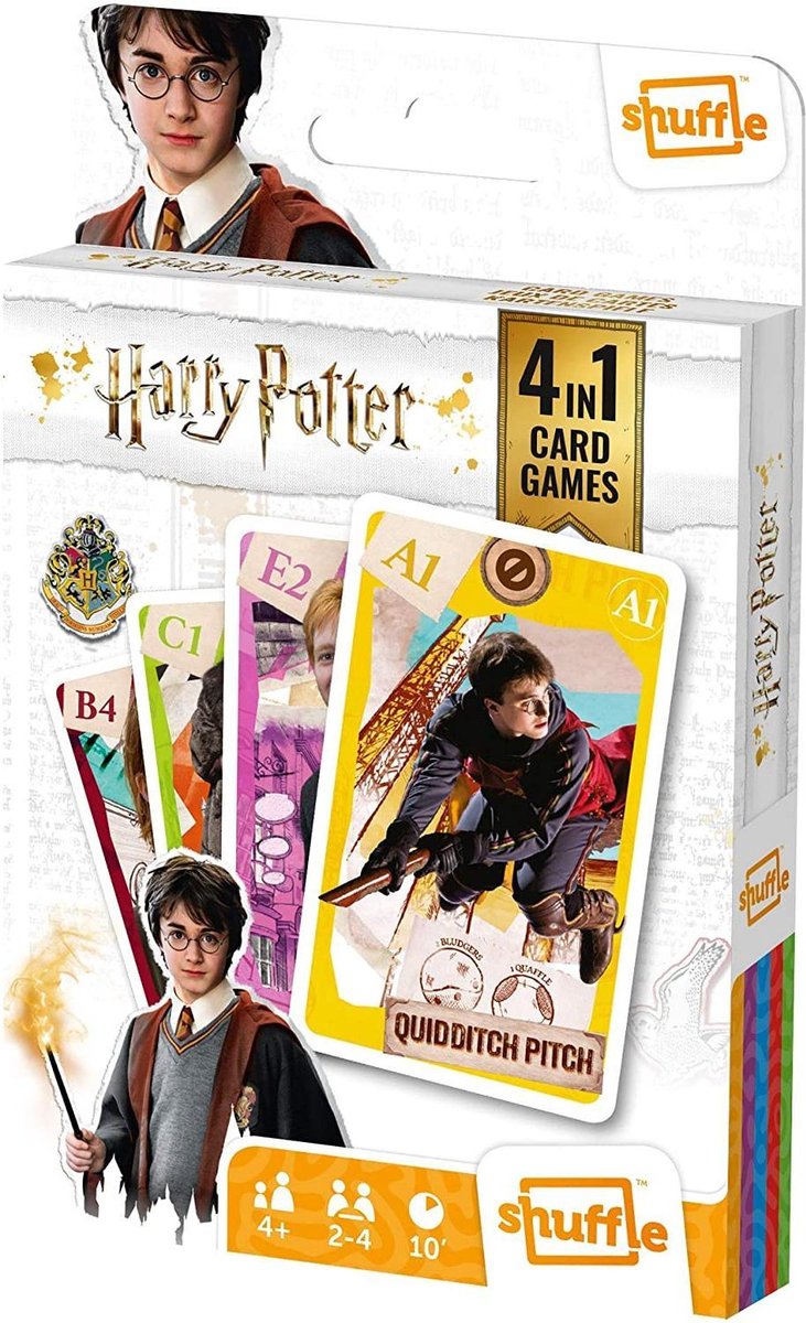 Shuffle Harry Potter Kaartspel 4-in-1