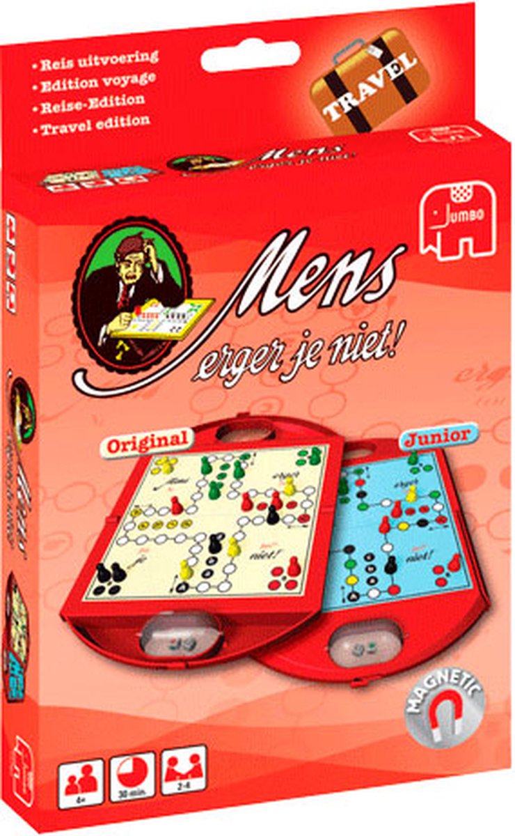 Jumbo Ne t'en fais pas! Compact Bordspel