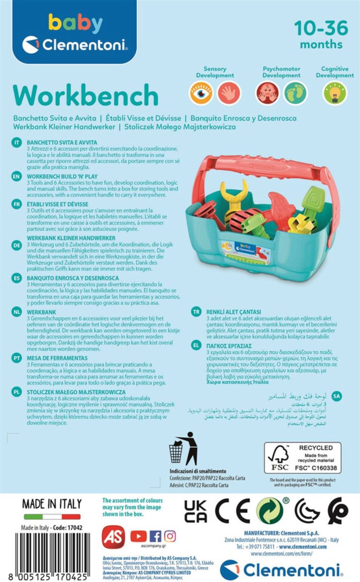 Clementoni Speelgoed met Motor - 17042