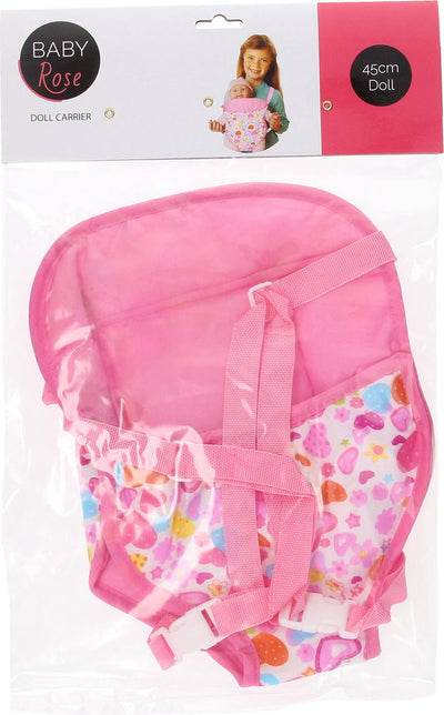 Johntoy 2-in-1 Deluxe Baby Draagzak Baby Rose