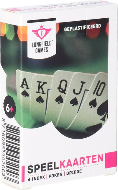 Jeux de cartes Longfield Plastificeerde Kaarten