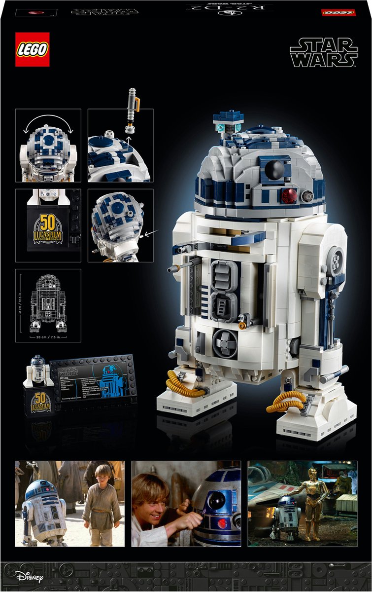 LEGO Star Wars Iconische R2-D2 Bouwset - 75308