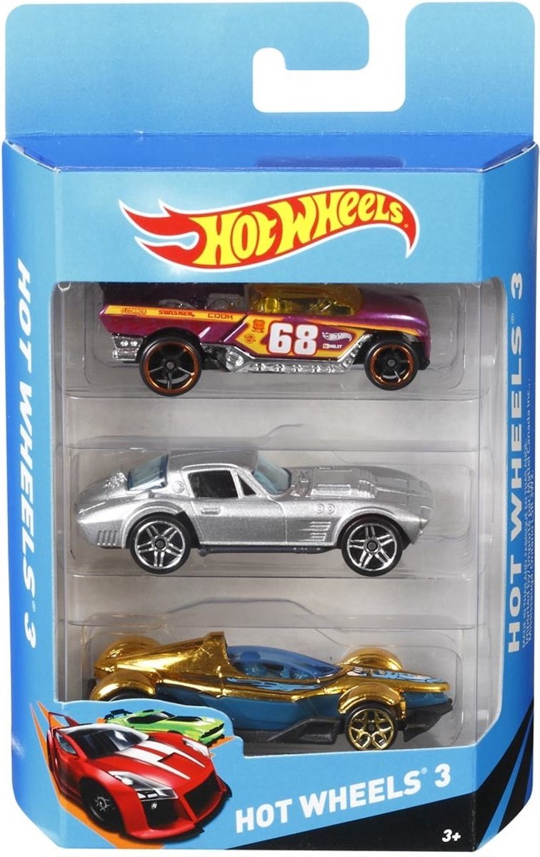Hot Wheels Set van 3 Coole Voertuigen