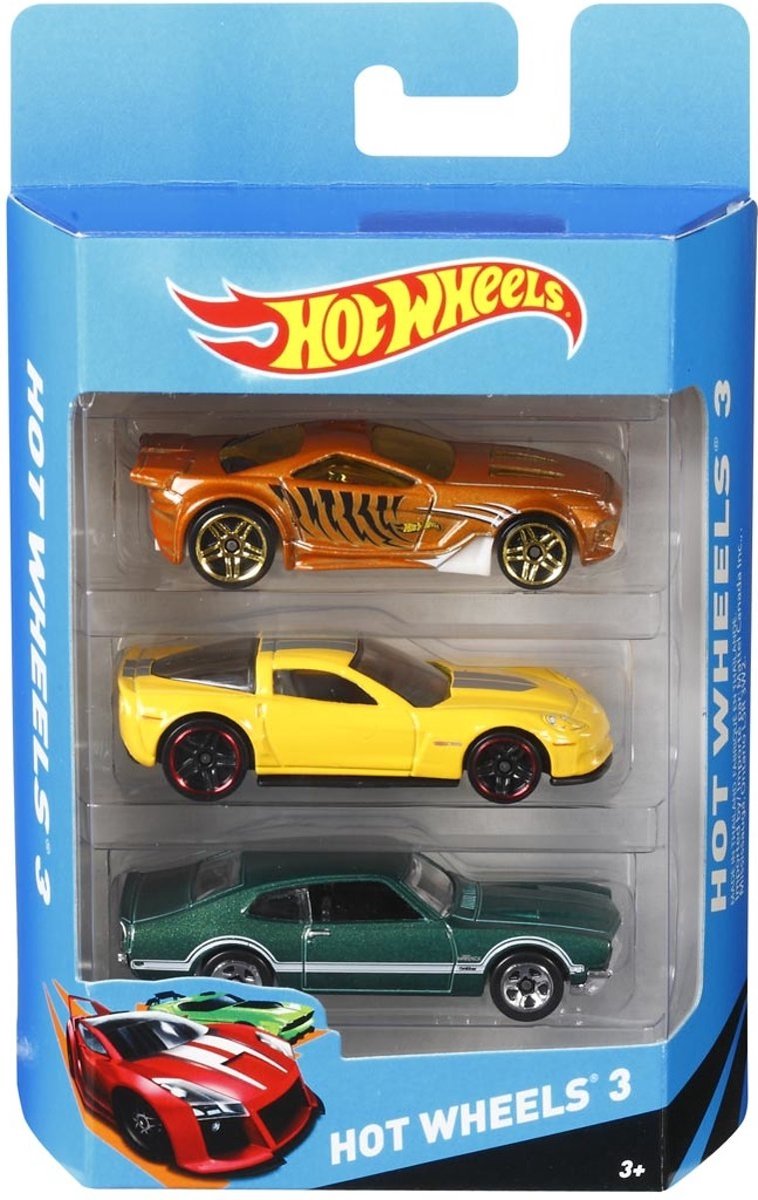Hot Wheels Set van 3 Coole Voertuigen