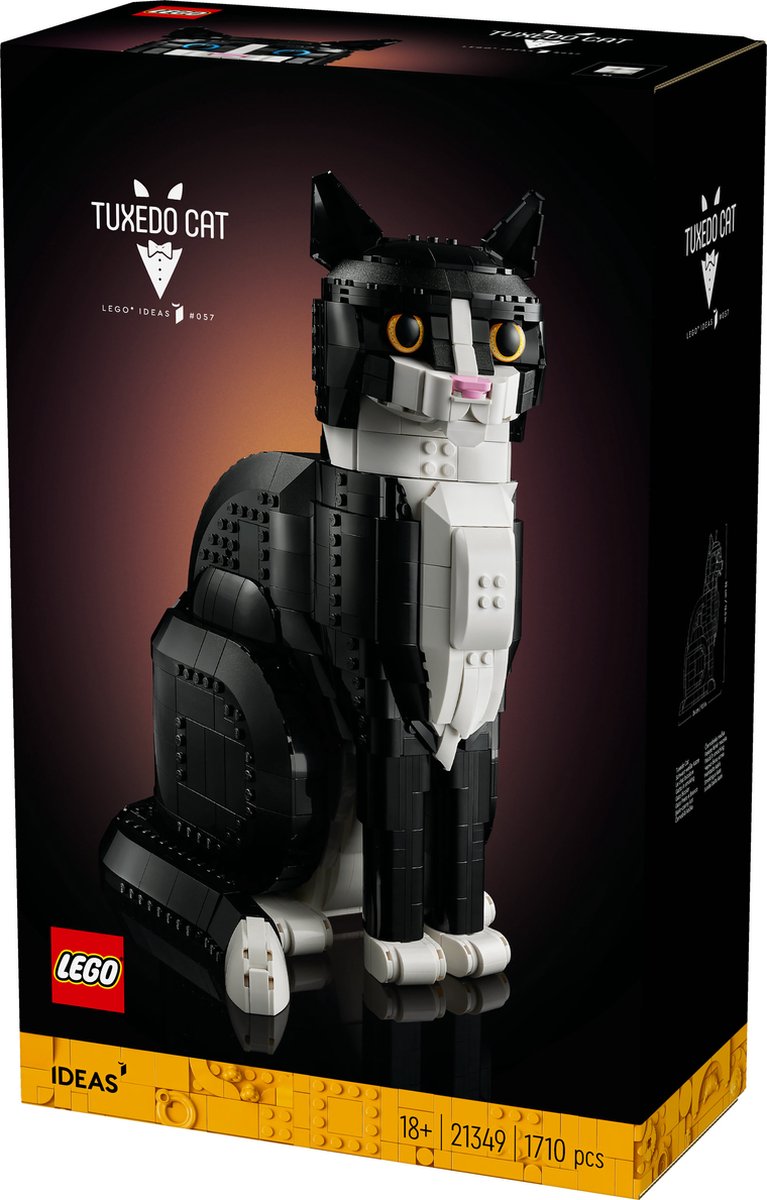 LEGO Ideas Zwart-witte Chat Creaties - 21349