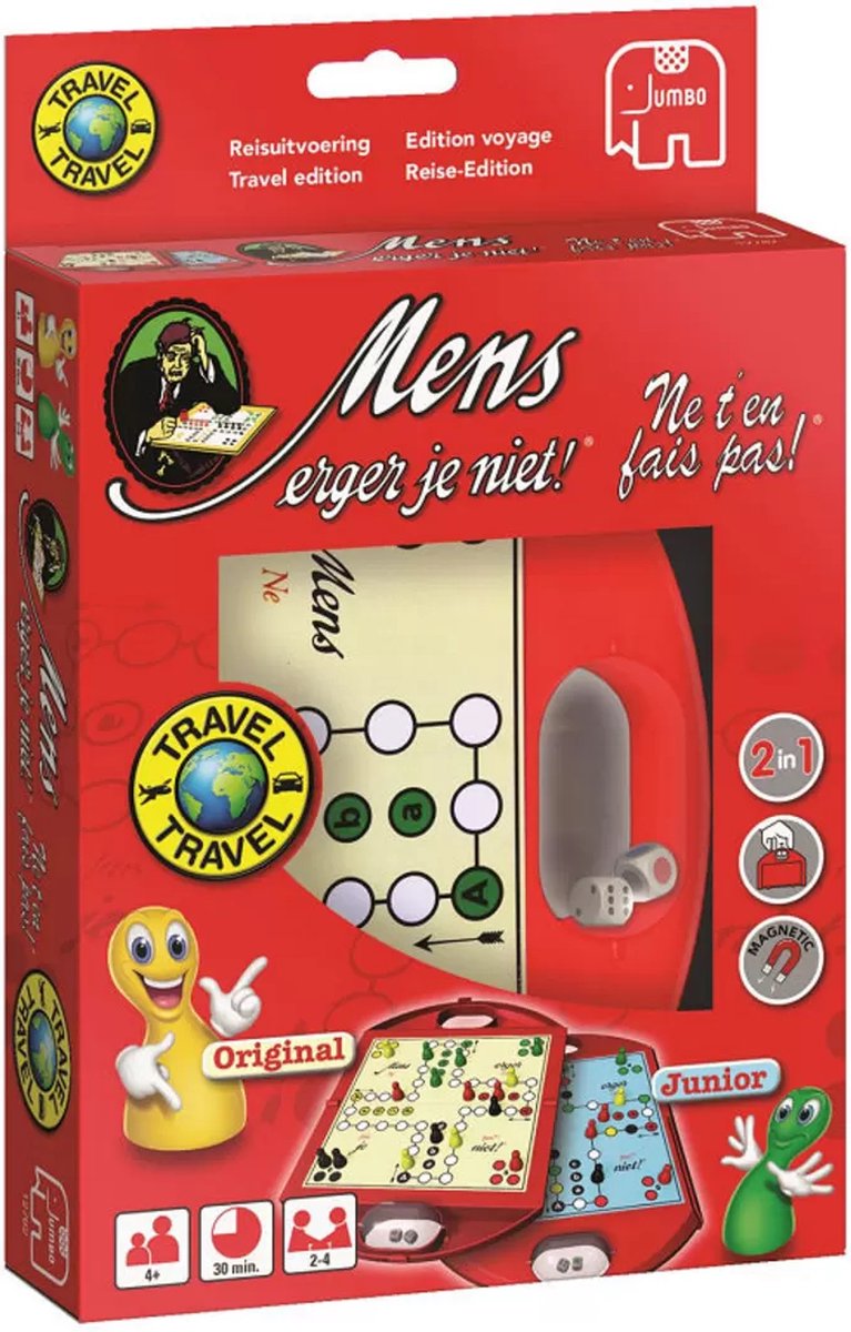 Jumbo Ne t'en fais pas! Compact Bordspel