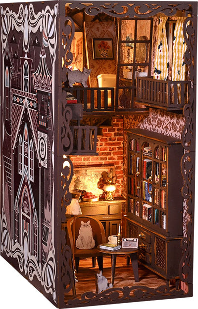 Crafts&Co Boekhoek Bouwpakket – Verborgen Kasteel Miniatuur