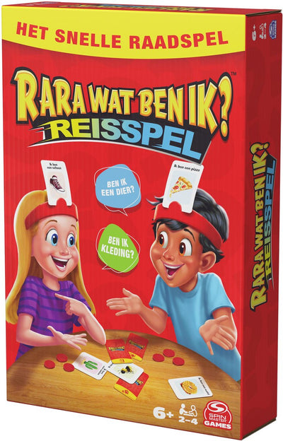 Hedbanz Raadspel voor op Reis - RARA Qu'est-ce que je suis ?