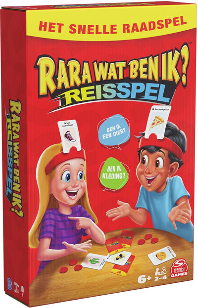 Hedbanz Raadspel voor op Reis - RARA Qu'est-ce que je suis ?