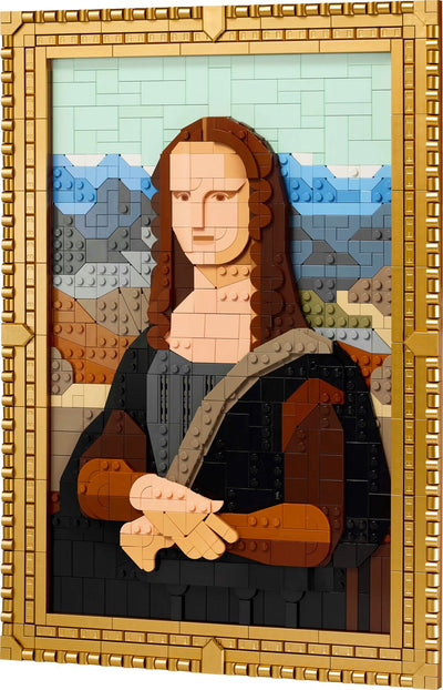 LEGO Art Mona Lisa - Iconisch Kunstwerk Bouwset - 31213