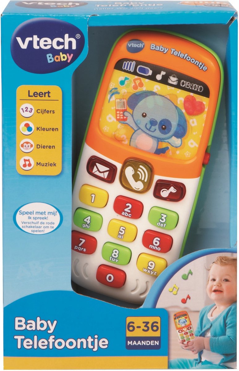 VTech Baby Speeltelefoon met Geluid en Licht