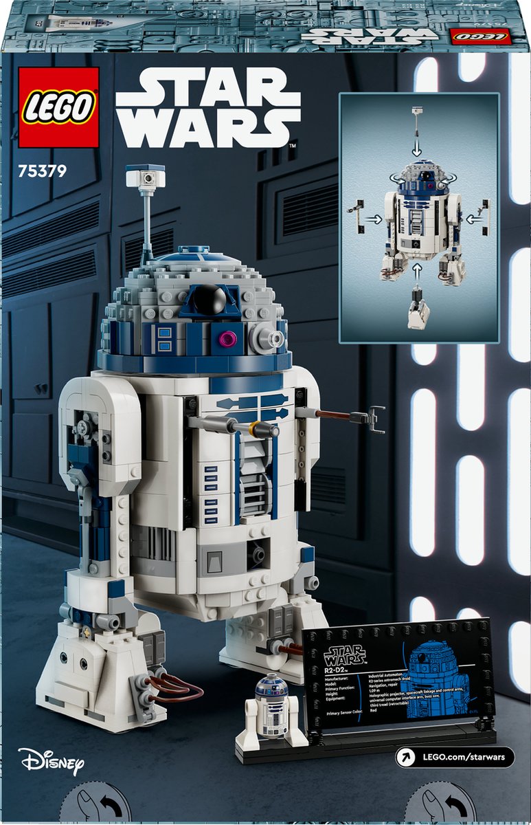 LEGO Star Wars Iconische R2-D2™ Bouwset - 75379