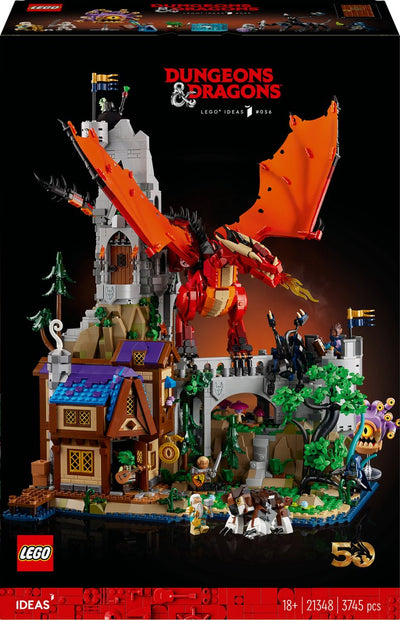 LEGO Ideas Dungeons & Dragons Rode Draak Avontuur - 21348