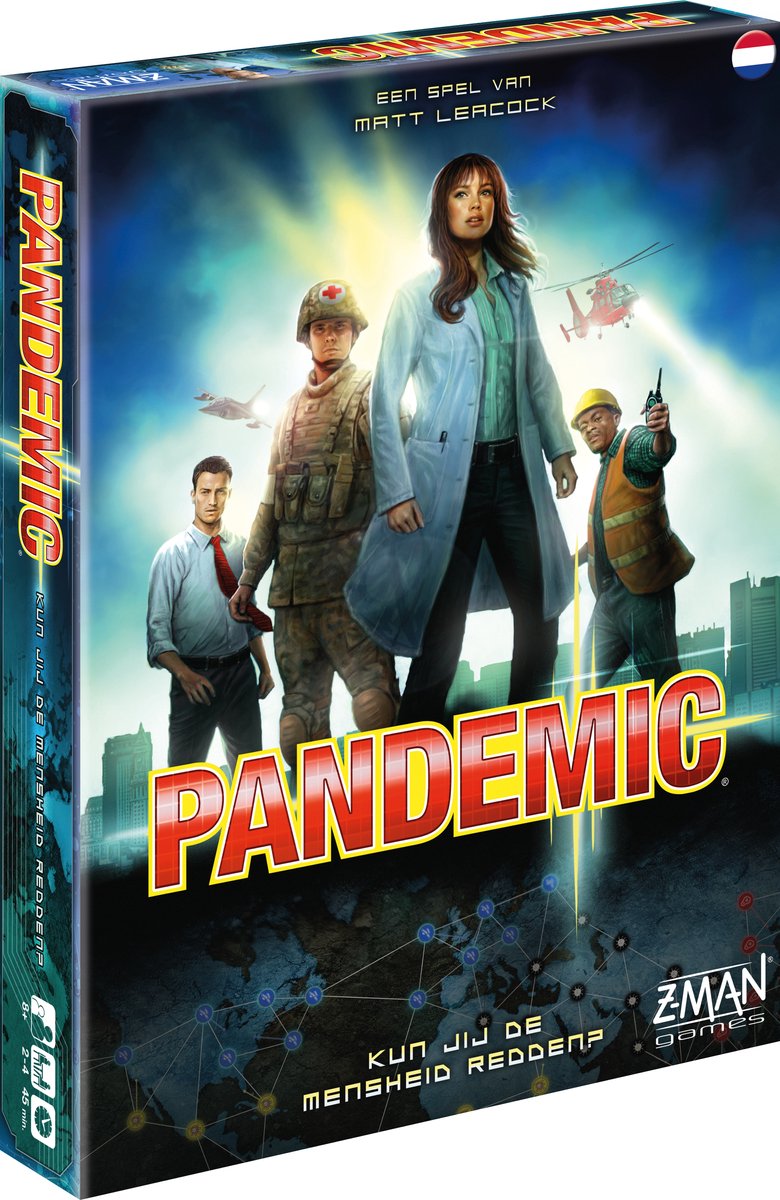 Z-Man Games Pandemic Strategisch Bordspel