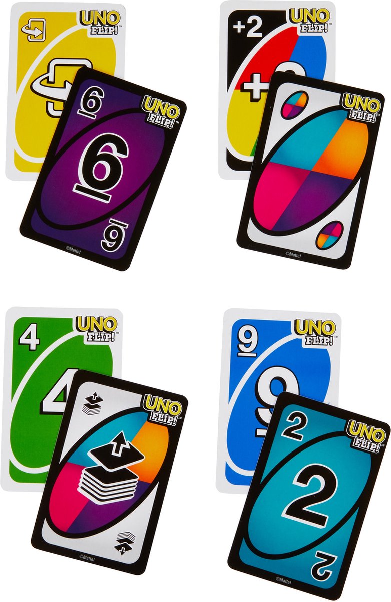 Mattel Games Uno Flip - Spannend Kaartspel