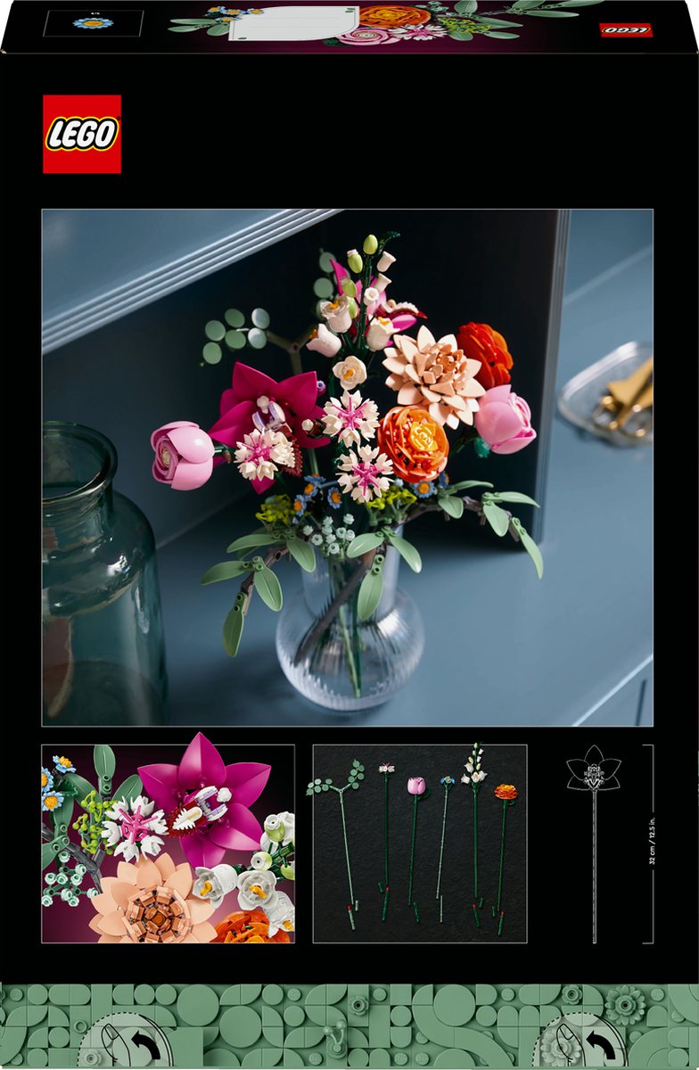 LEGO Botanische Collectie Rozenboeket - 10342