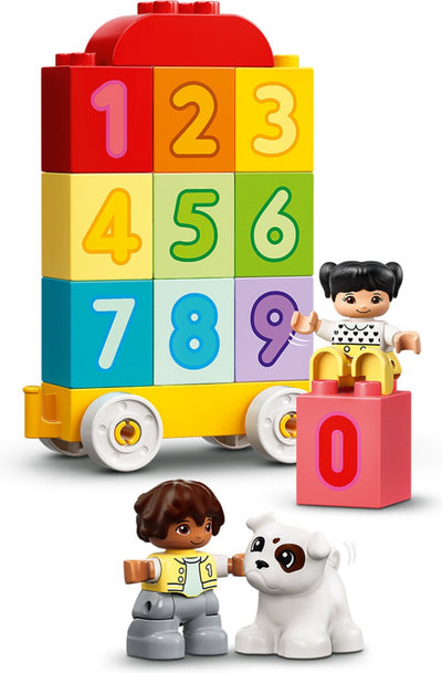 LEGO DUPLO Cijfer Trein met Speelblokken - 10954