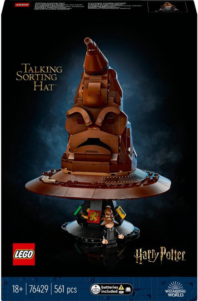 LEGO Harry Potter Spreekende Sorteerhoed - 76429