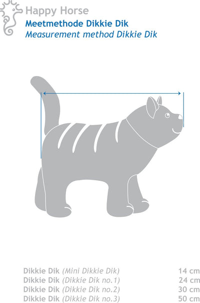 Happy Horse Knuffel Dikkie Dik - Zachte Pluche Vriend