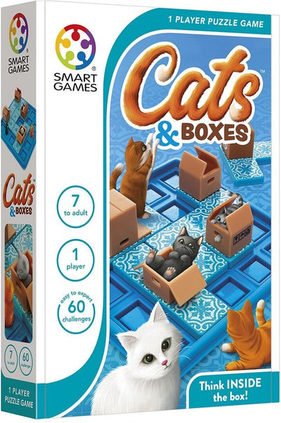SmartGames CATS & BOXES - Uitdagend Doolhofspel