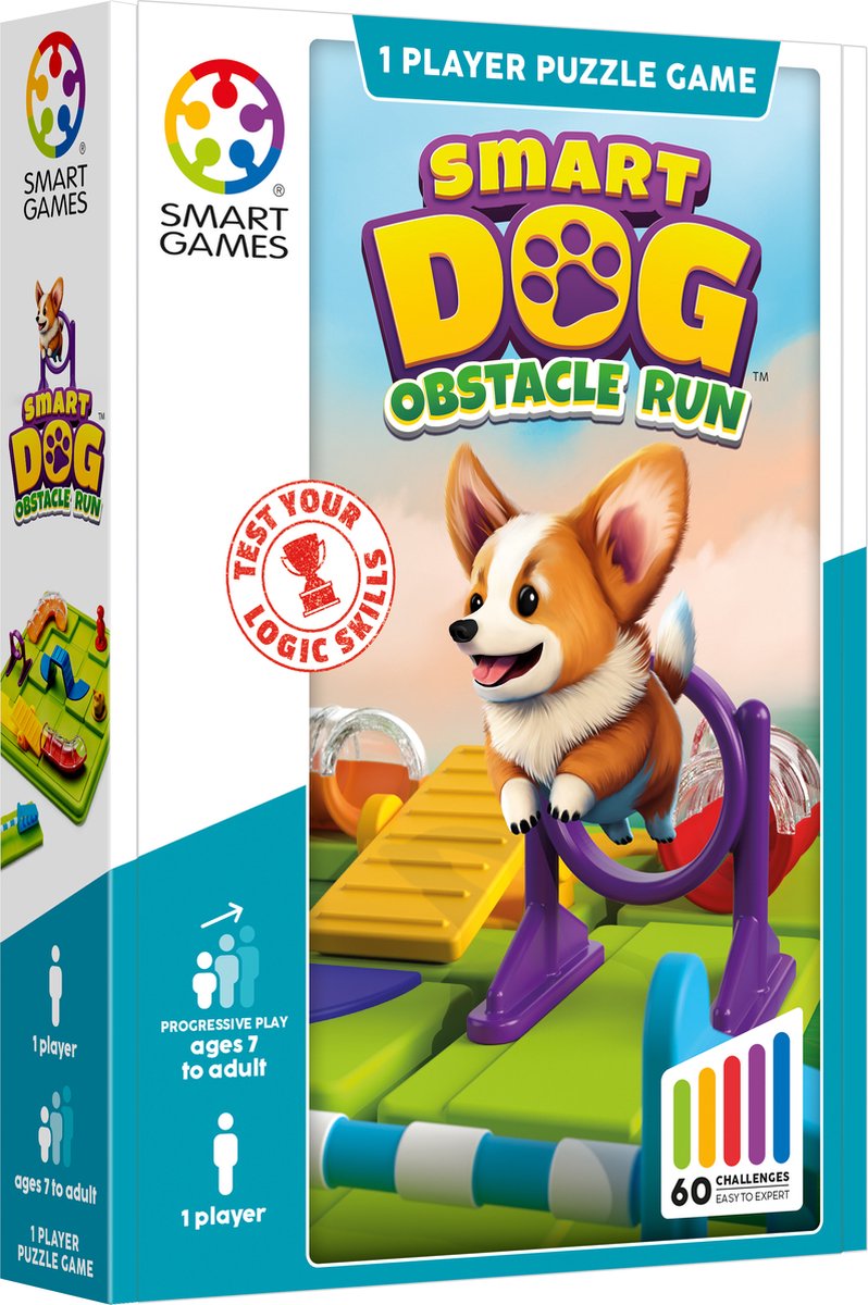 SmartGames Smart Dog Reisspel - 60 Uitdagingen