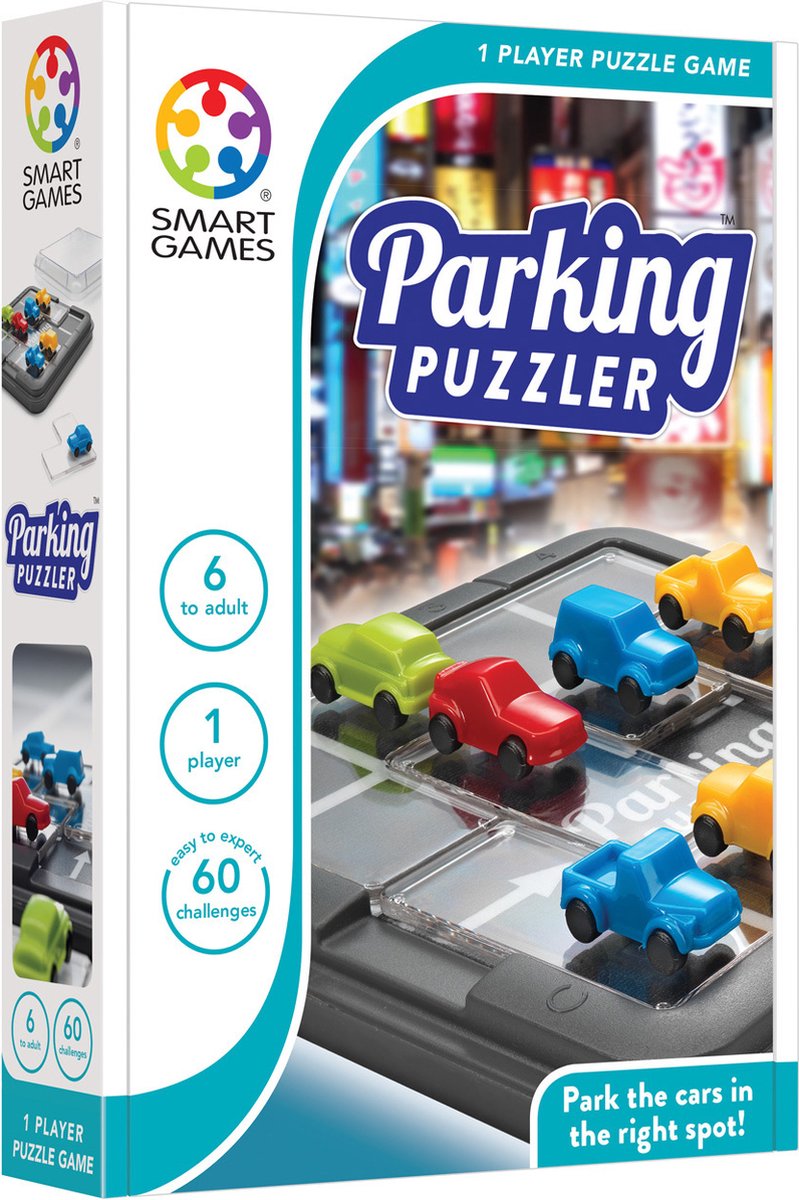 SmartGames Parking Puzzler - Slimme Parkeeruitdaging