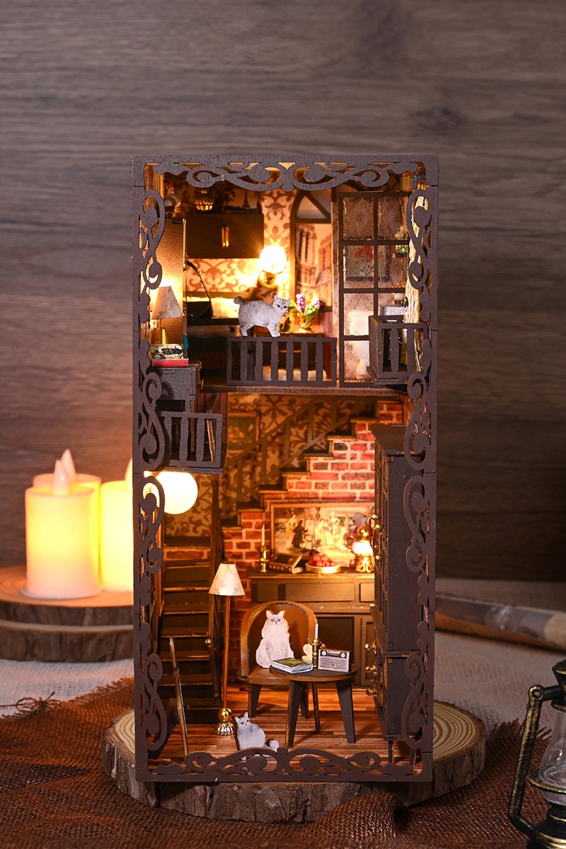 Crafts&Co Boekhoek Bouwpakket – Verborgen Kasteel Miniatuur