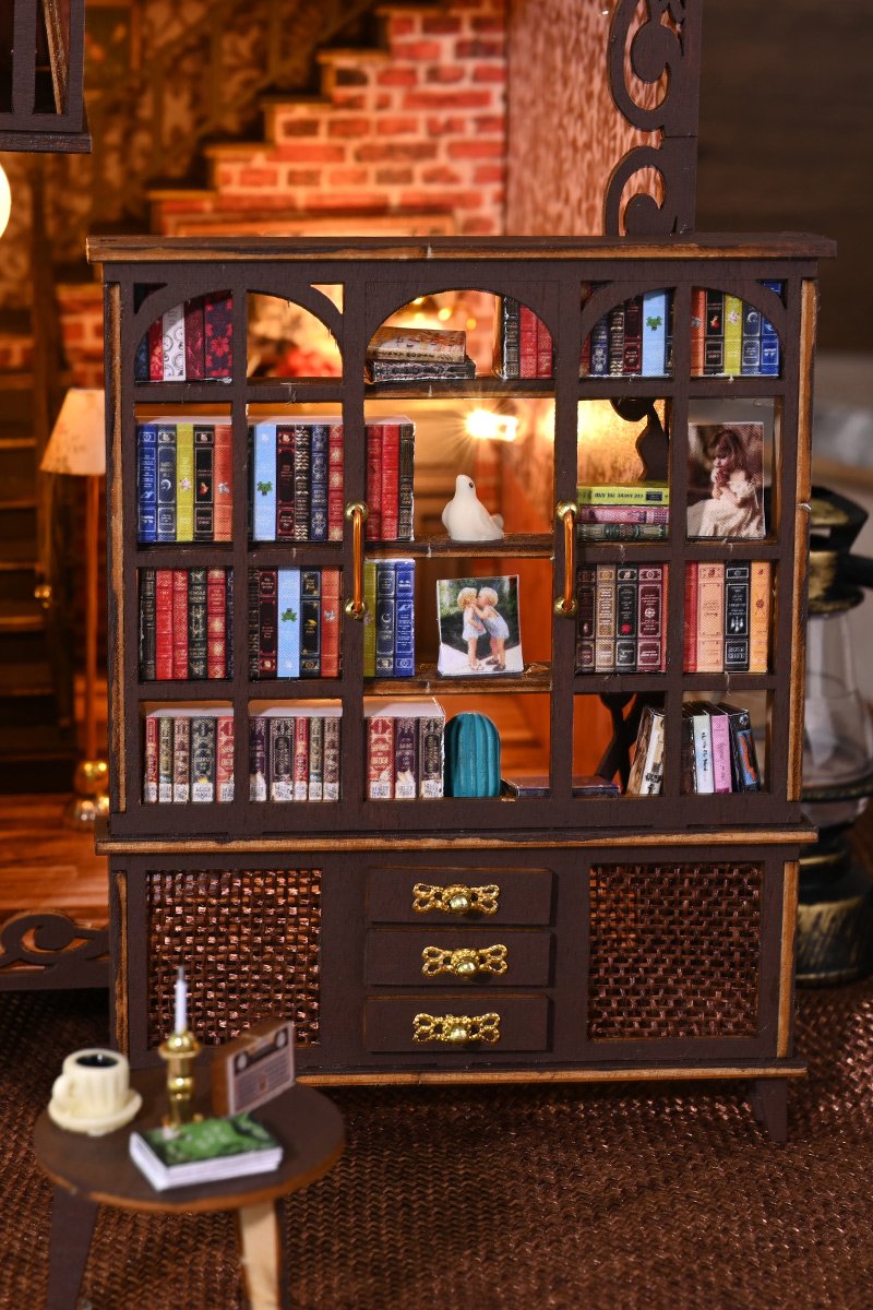 Crafts&Co Boekhoek Bouwpakket – Verborgen Kasteel Miniatuur