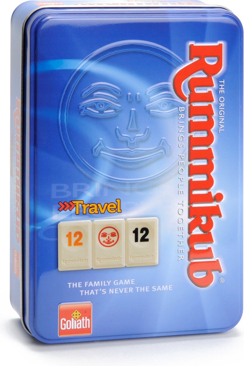 Goliath Rummikub Reiseditie in Blik - Origineel