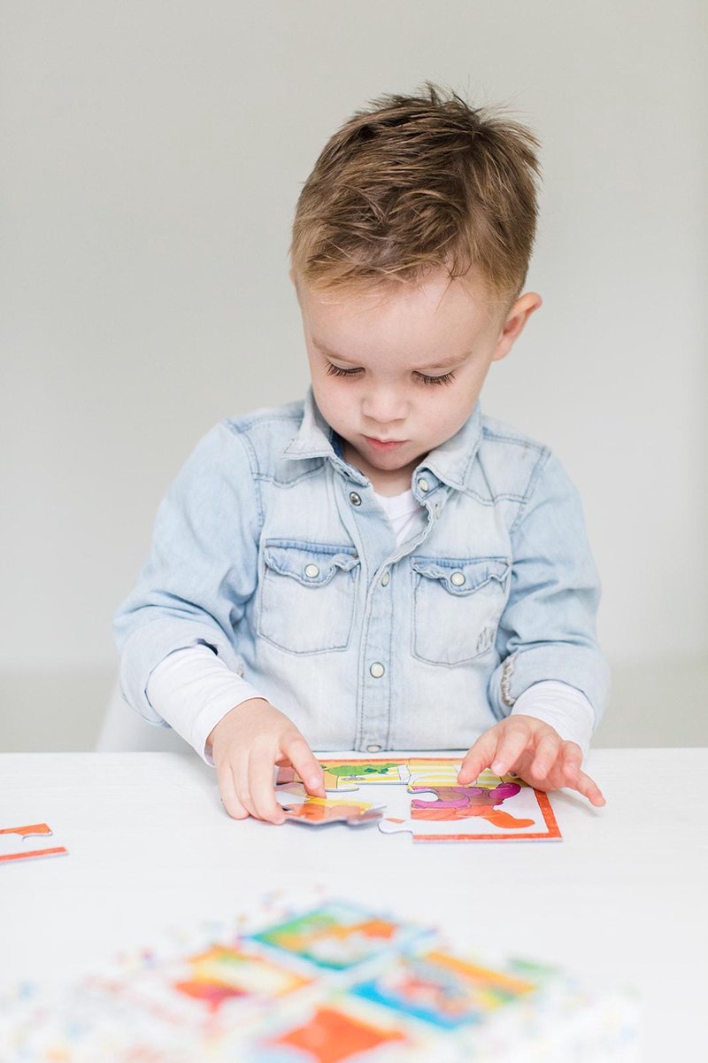 Bambolino K Bizz 52016 Puzzel 4 Stuks - Tekenfilm Thema