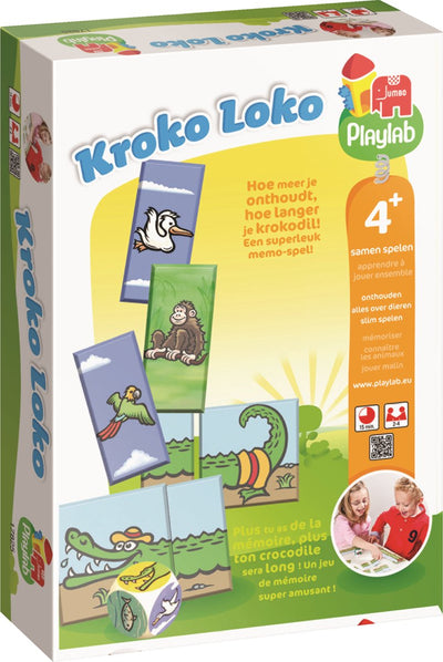 Jumbo Kroko Loko - Spannend Dierenbordspel voor Kinderen