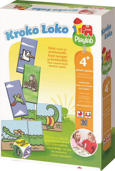 Jumbo Kroko Loko - Spannend Dierenbordspel voor Kinderen