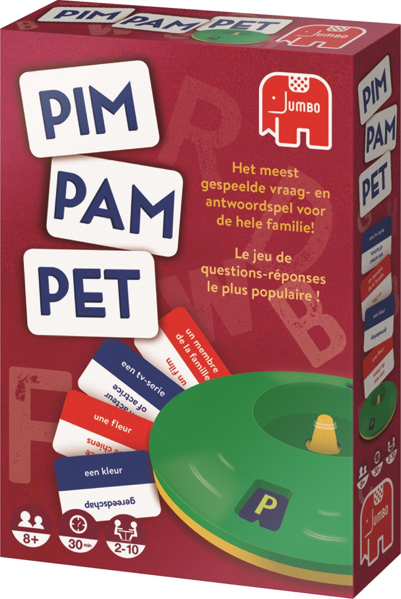 Jumbo Pim Pam Pet Original - Klassiek Gezelschapsspel