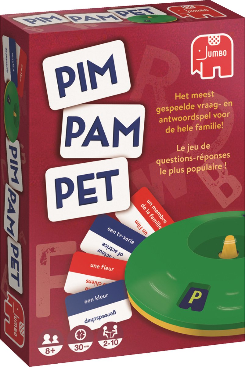 Jumbo Pim Pam Pet Original - Klassiek Gezelschapsspel