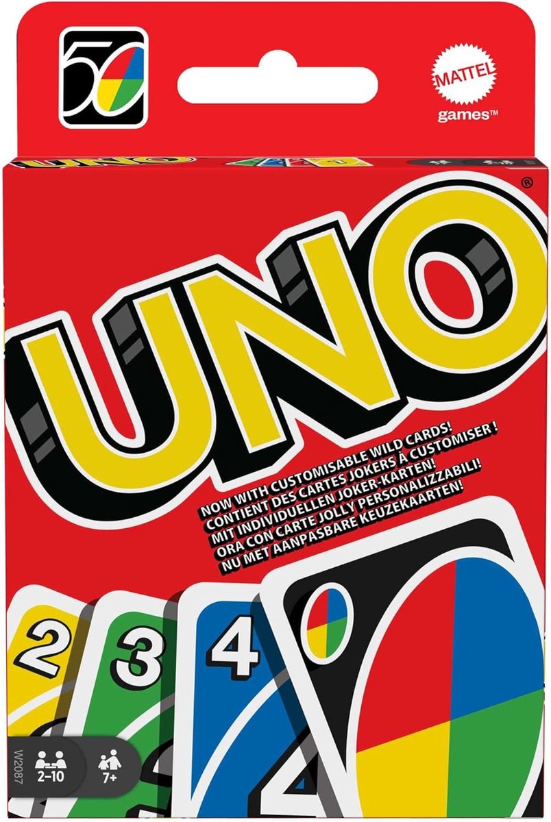 Mattel Games UNO Kaartspel voor het Hele Gezin