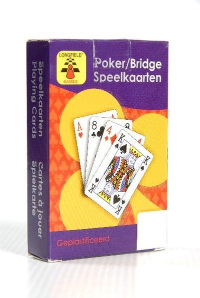 Jeux de cartes Longfield Plastificeerde Kaarten