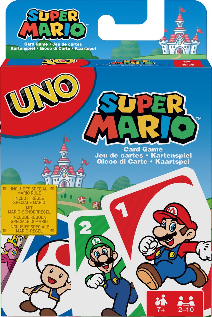 Mattel Games UNO Super Mario Bros Kaartspel