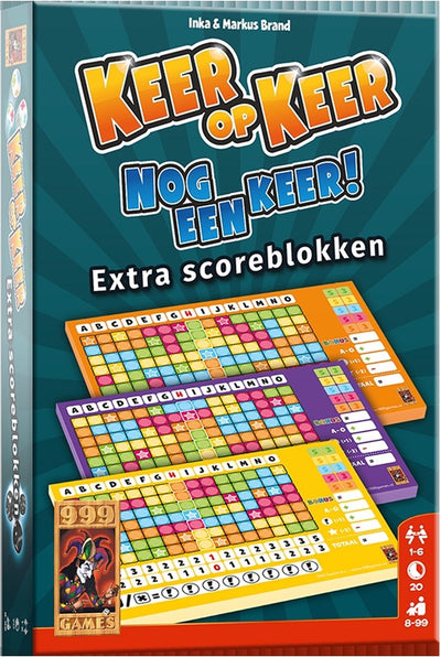 999 Games Keer op Keer Scoreblokken Set Niveau 2, 3 & 4