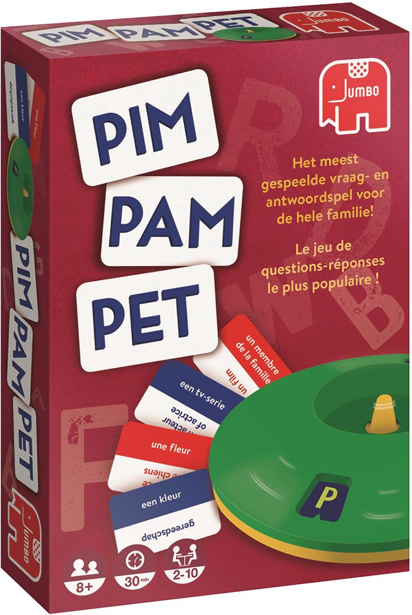Jumbo Pim Pam Pet Original - Klassiek Gezelschapsspel