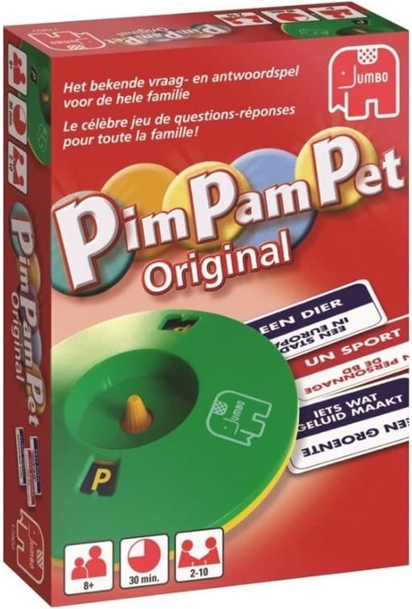 Jumbo Pim Pam Pet Original - Klassiek Gezelschapsspel