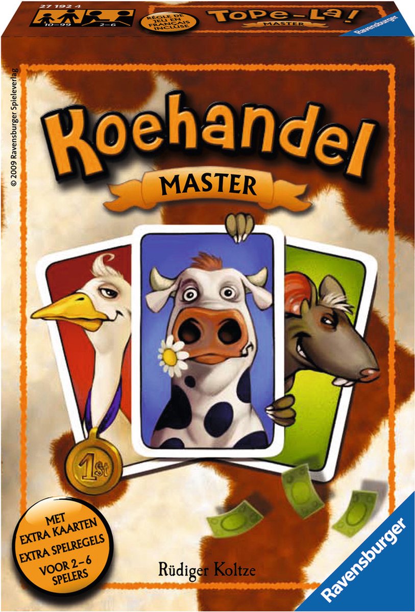 Ravensburger Koehandel Master Kaartspel