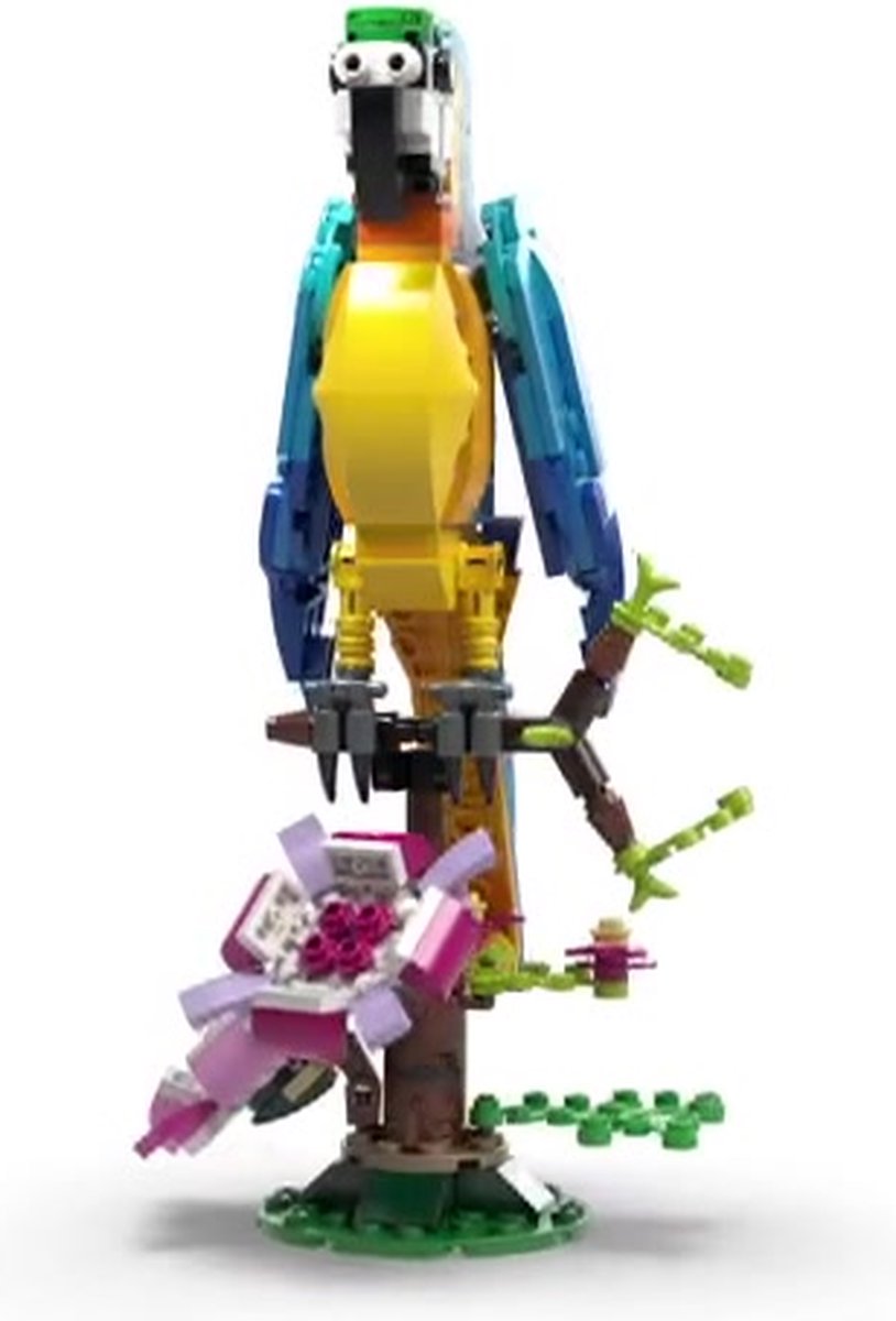 LEGO Creator 3in1 Exotische Papegaai en Meer - 31136