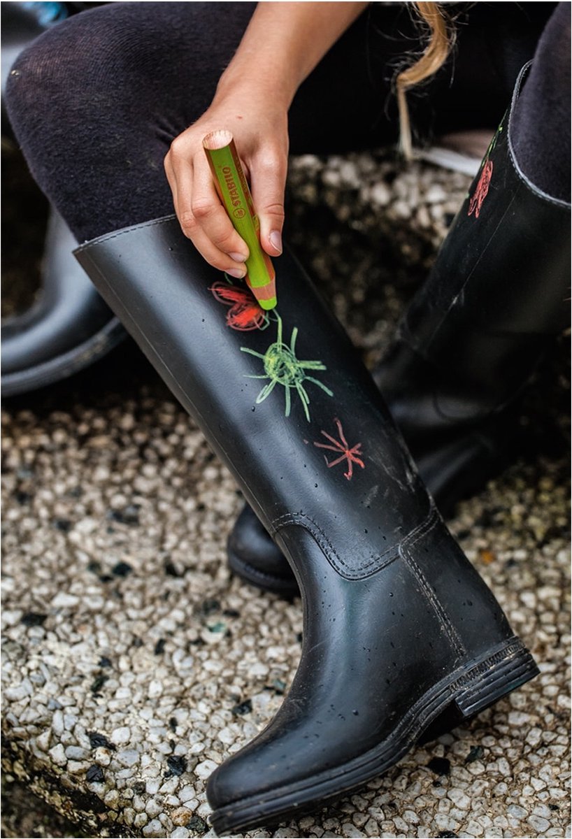 STABILO Woody 3-in-1 Kleurpotloden Set - 10 Stuks