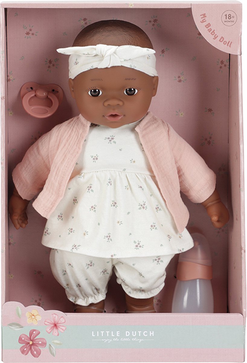 Little Dutch Bébé Pop Noa - Schattige Knuffelpop