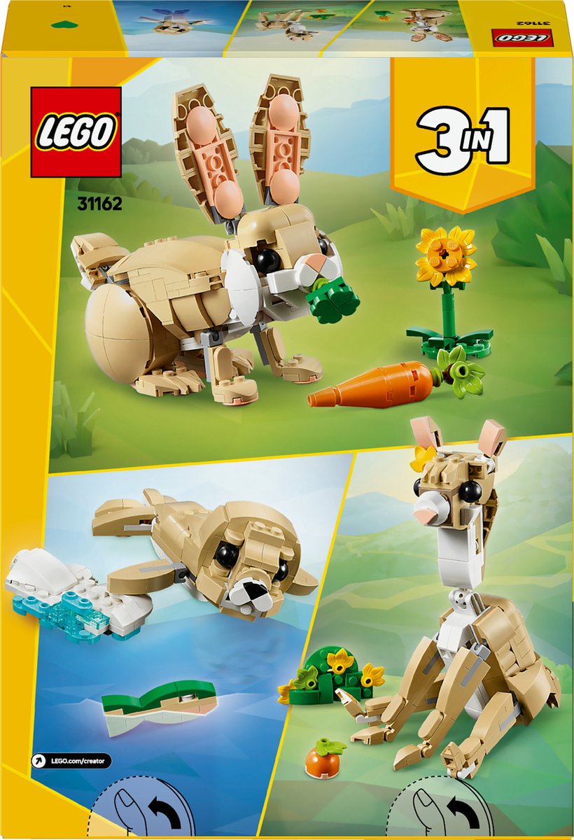 LEGO Creator 3-in-1 Schattige Konijntjes - 31162